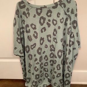 Tops - Cheetah print shirt Tops - Cheetah print shirt